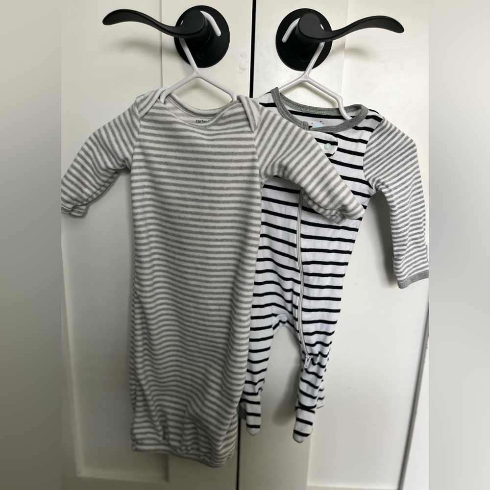 Two infant sleepers.